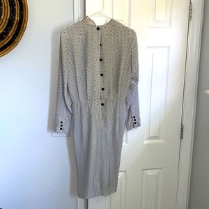 Black and white dress